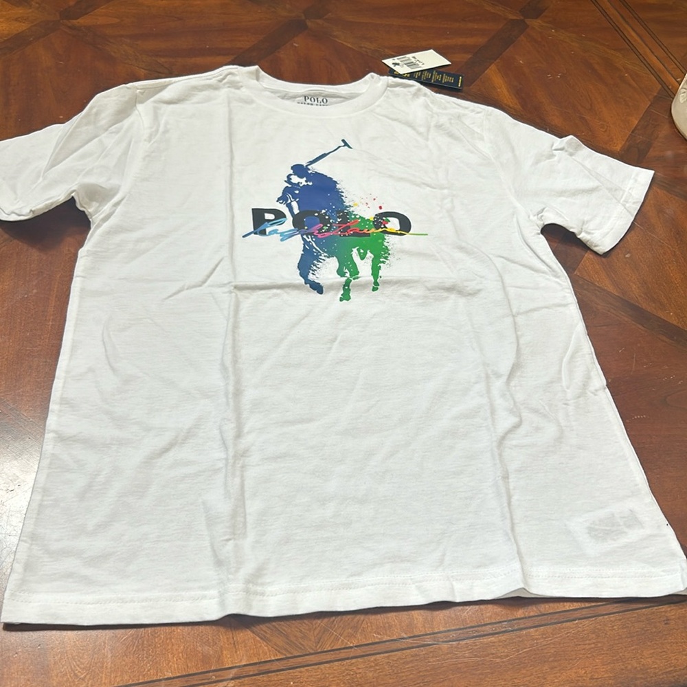 Boys new Polo Ralph Lauren tshirt
